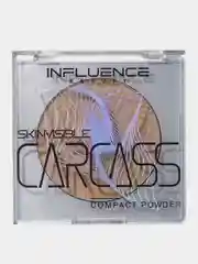 Пудра Influence Beauty SKINVISIBLE CARCASS, матовый финиш, тон 04, темно-бежевый, 4,2 г