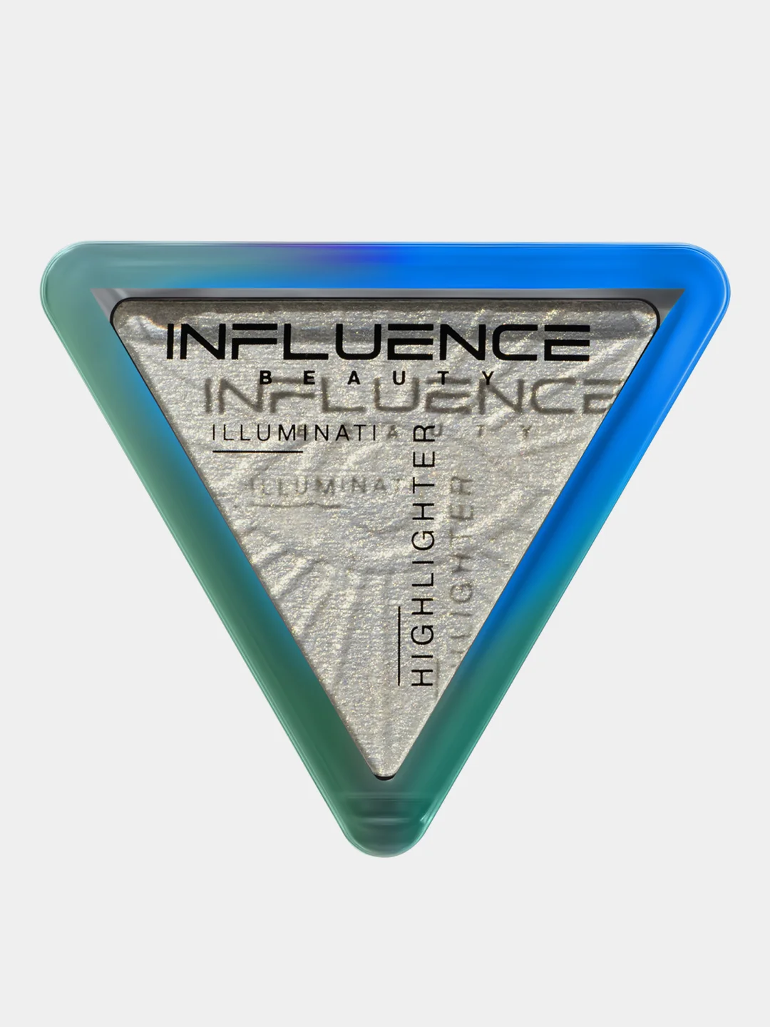 Хайлайтер Influence Beauty ILLUMINATI, эффект влажного сияния, тон 03, голубой, 6,5 г