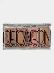 Палетка контуринга Influence Beauty GOLDEN DECAGON, идеальное скульптурирование лица, 10 г