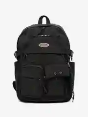 Черный рюкзак школьный женский мужской портфель городской школьный девочки мальчика спорта