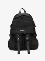 Черный рюкзак школьный женский мужской портфель городской школьный девочки мальчика спорта