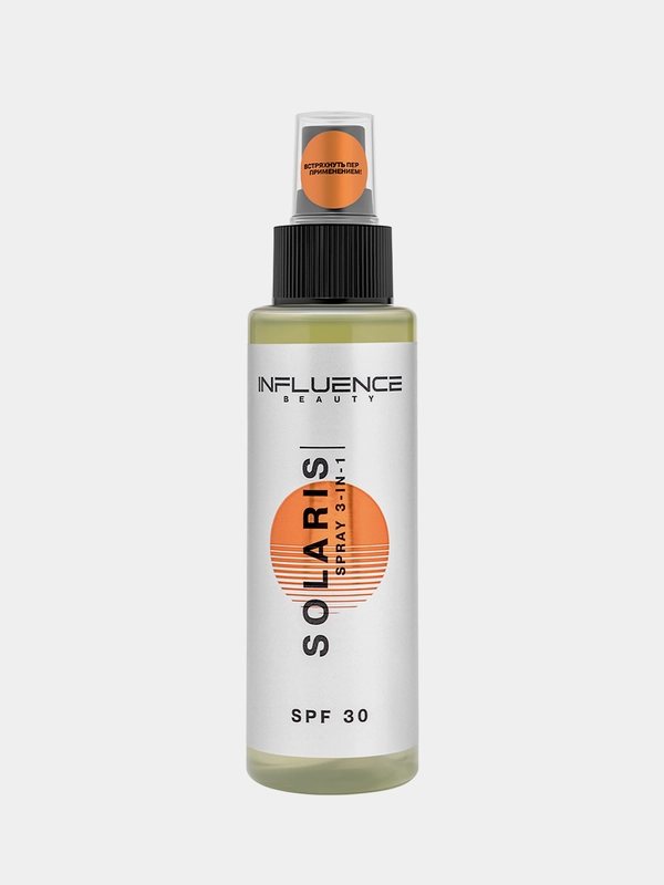 Спрей для лица с SPF 30 Influence Beauty универсальный, с увлажняющими компонентами