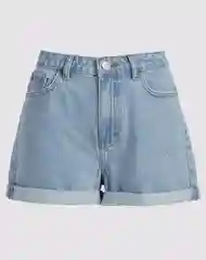 Темно-синий джинсовые женские шорты Aloha