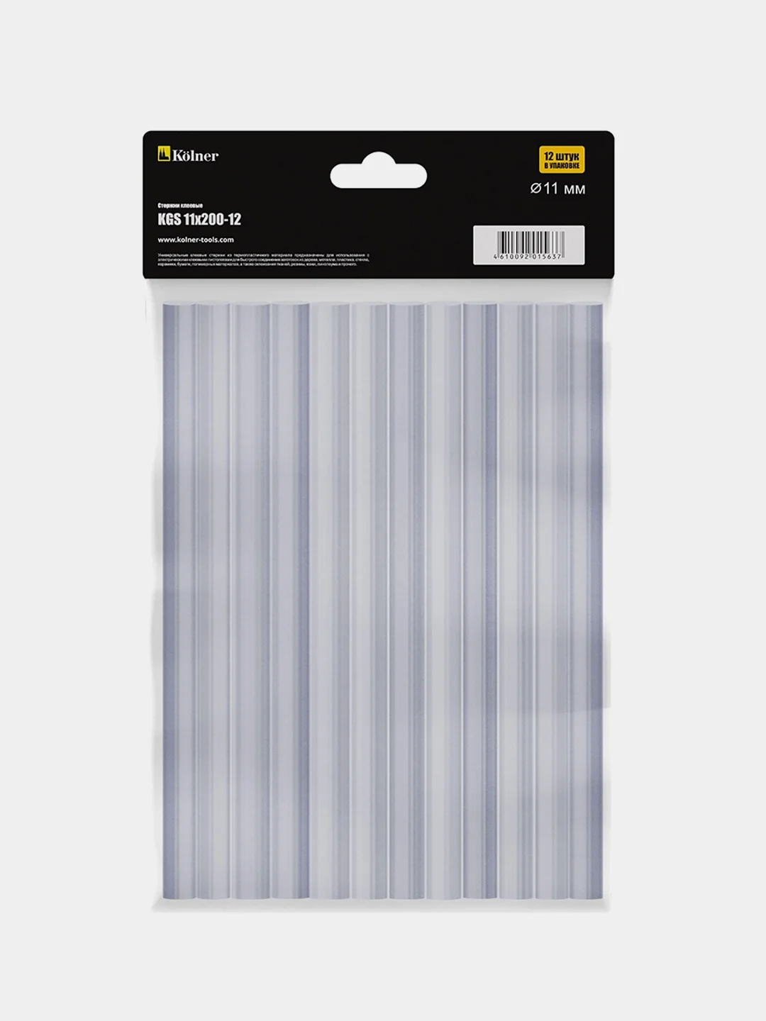 Стержни клеевые KOLNER KGS 11x200-12