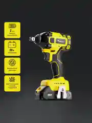 Гайковерт ударный аккумуляторный бесщёточный KOLNER KCW 20/350, 350 Н*м, 20 Вольт