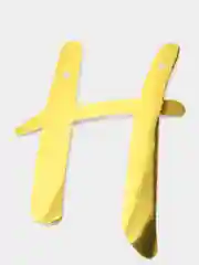 Золотой растяжка из букв Happy birthday для дня рождения