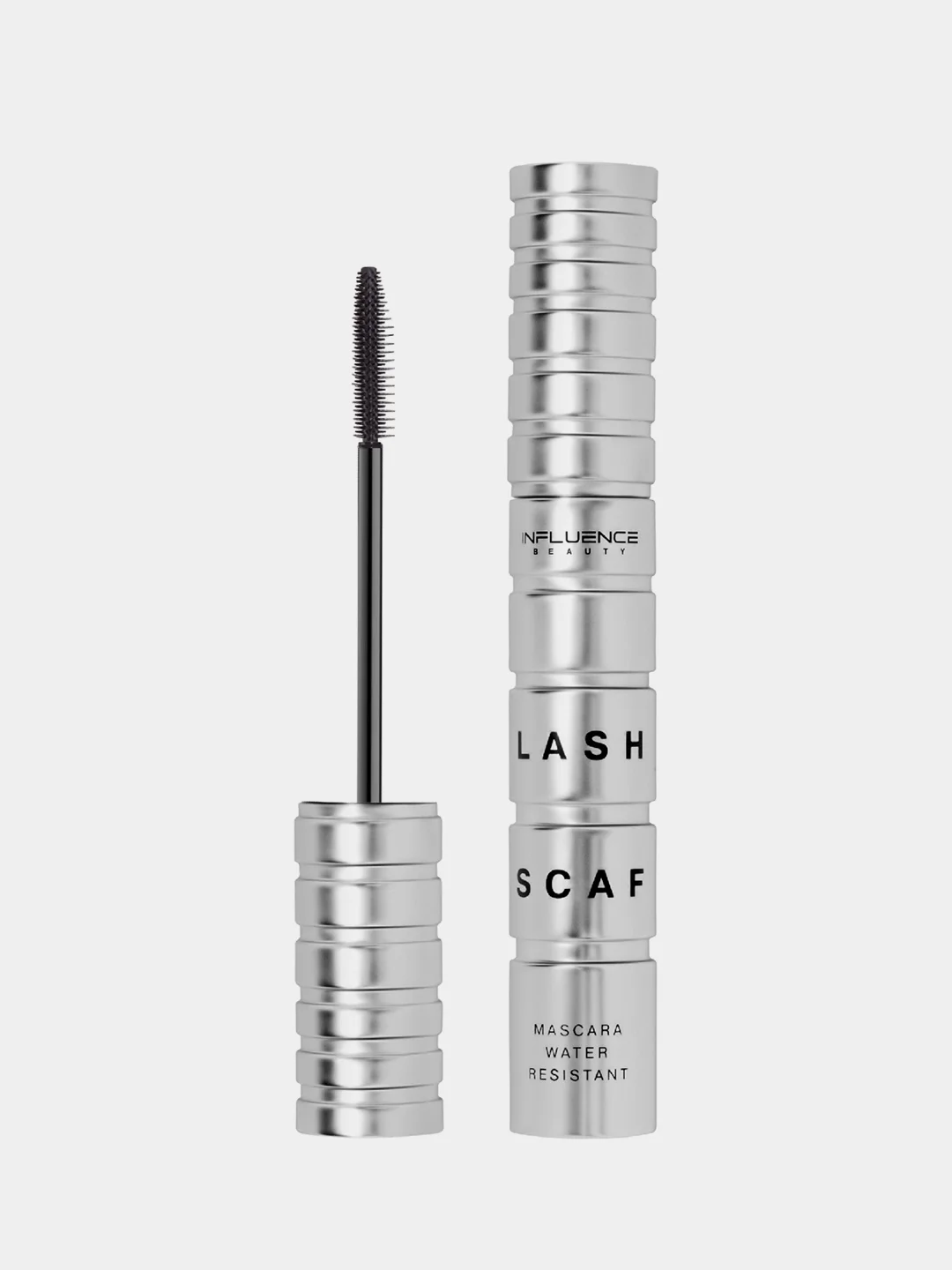 Тушь для ресниц Influence Beauty LASH SCAF, влагостойкая, черная, 6 мл