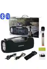 Черный портативная Bluetooth колонка HOPESTAR A6Pro - 55W, с микрофоном, TWS, Premium