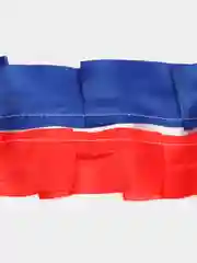 Пурпурный лента-рюш на капот углом длина 3 м,