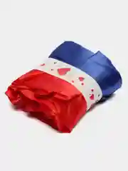 Пурпурный лента-рюш на капот углом длина 3 м,