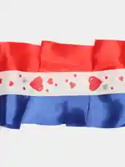 Пурпурный лента-рюш на капот углом длина 3 м,