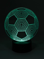 Ночник 3D Футбольный мяч