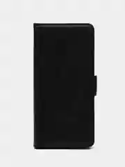 Черный чехол-книжка для Xiaomi Poco X6 (Сяоми Поко Х6) с боковым магнитом