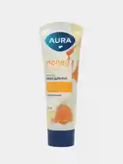 Манго aura BEAUTY Крем для рук Питательный с D-пантенолом, Увлажняющий с глицерином и алоэ 75мл