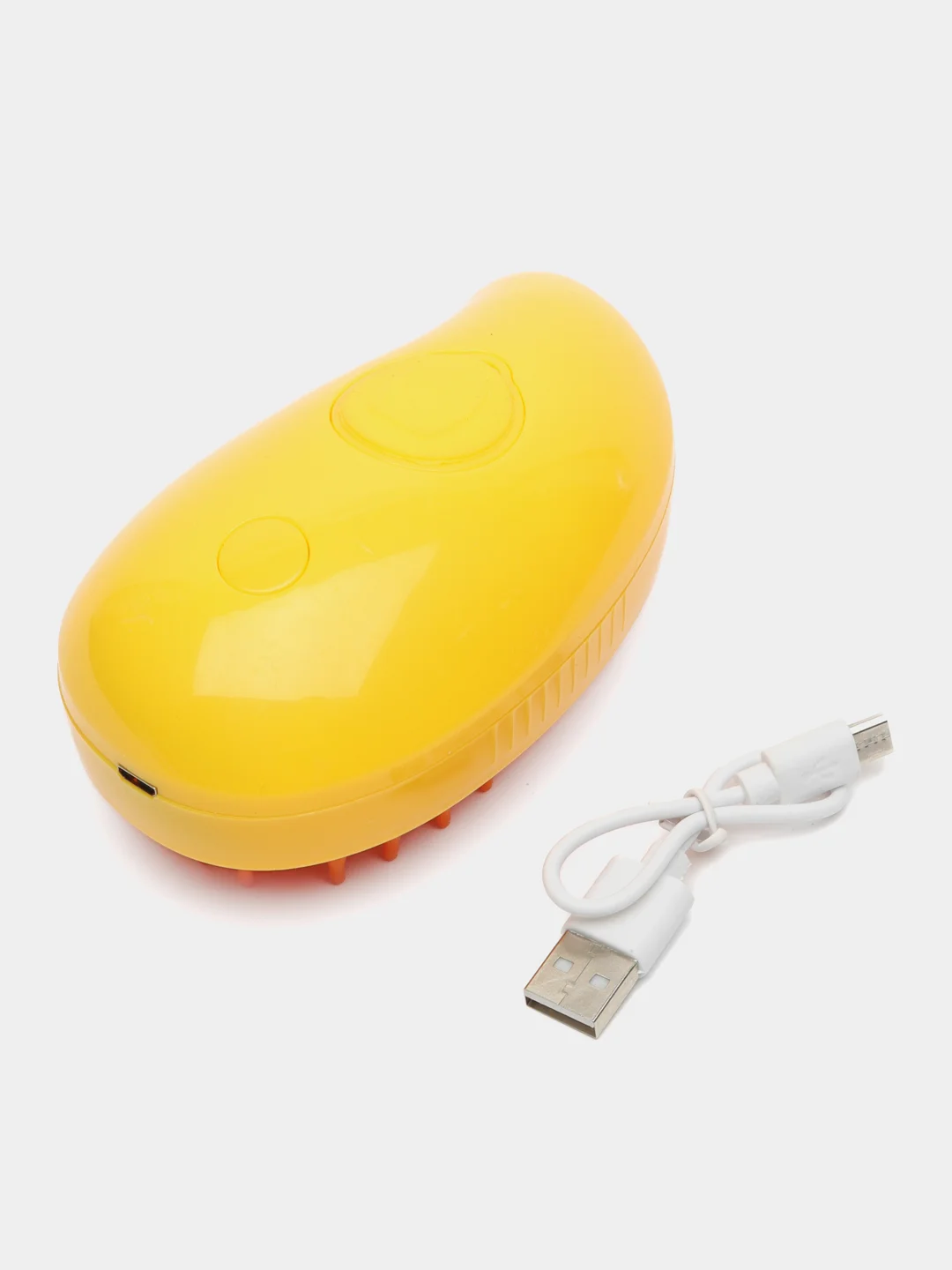 Желтый паровая щетка Spray Massage Comb