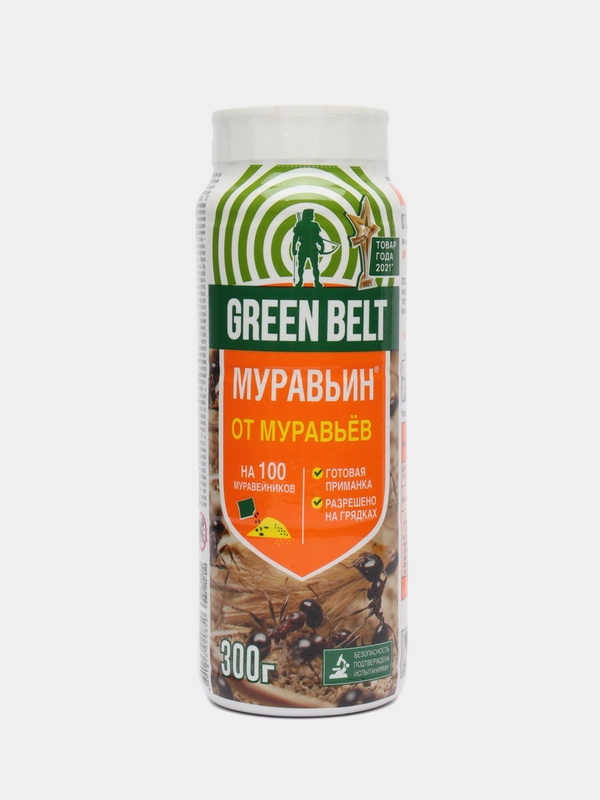 Средство Green Belt Муравьин от муравьев 300 г
