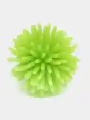 Салатовый мячик с усиками для кошек, силикон, 3,1 см