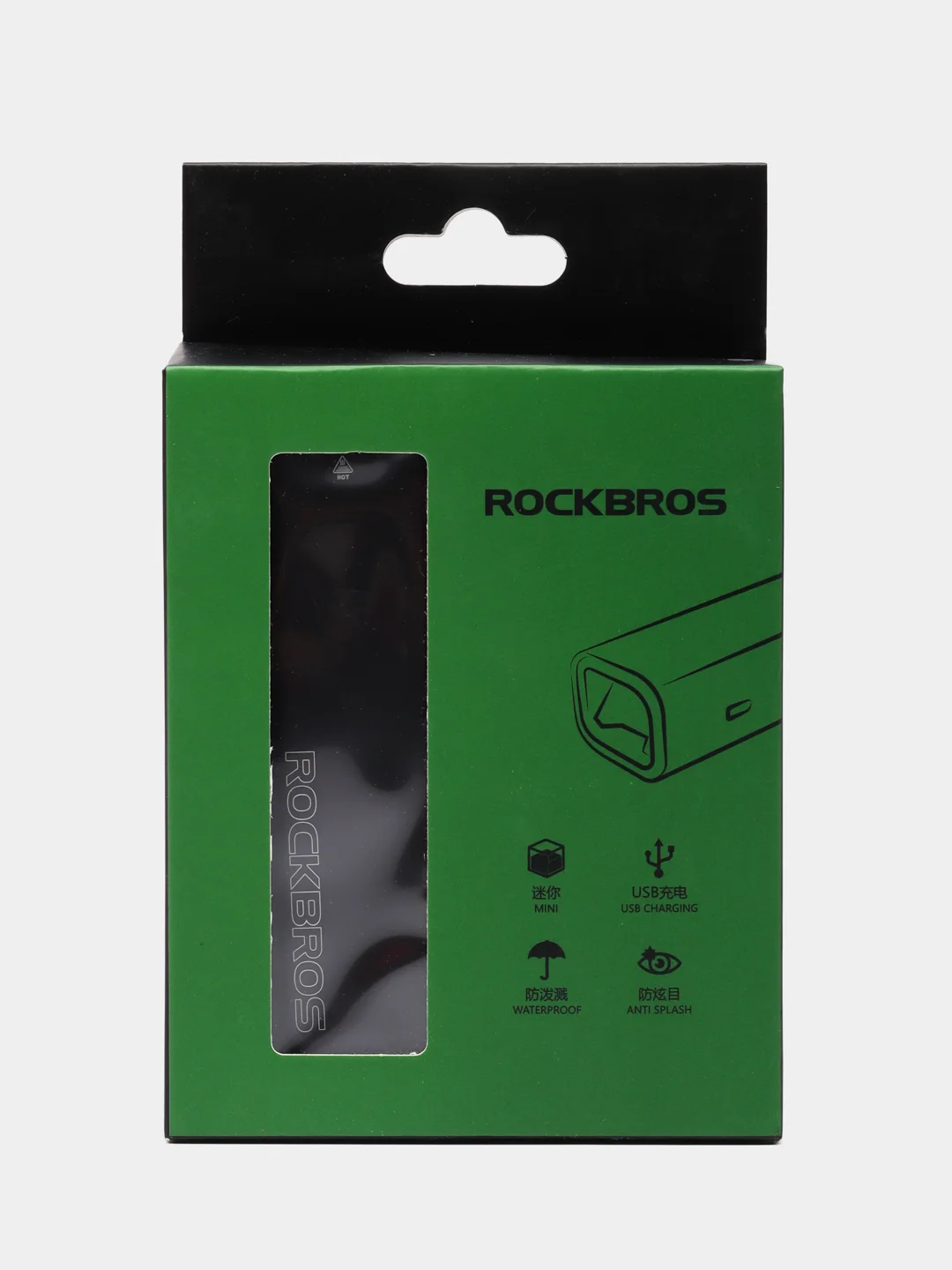 Фонарь Rockbros велофонарь RHL-400LM для велосипеда и самоката