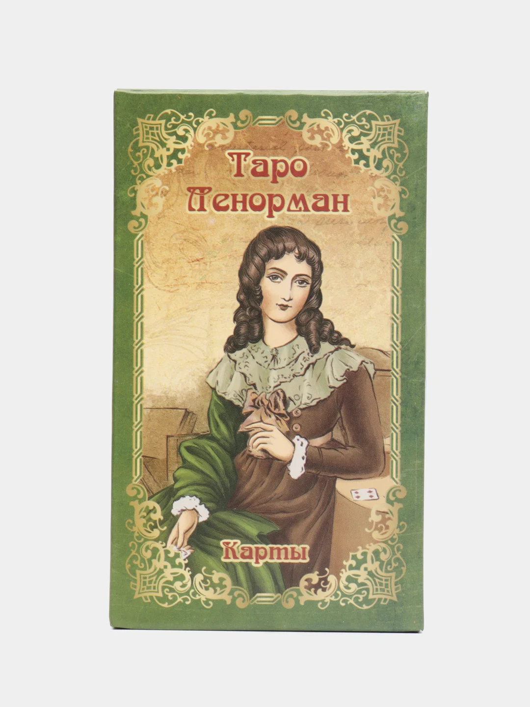 Оливковый карты Таро Уэйта, обучающая колода, 78 штук