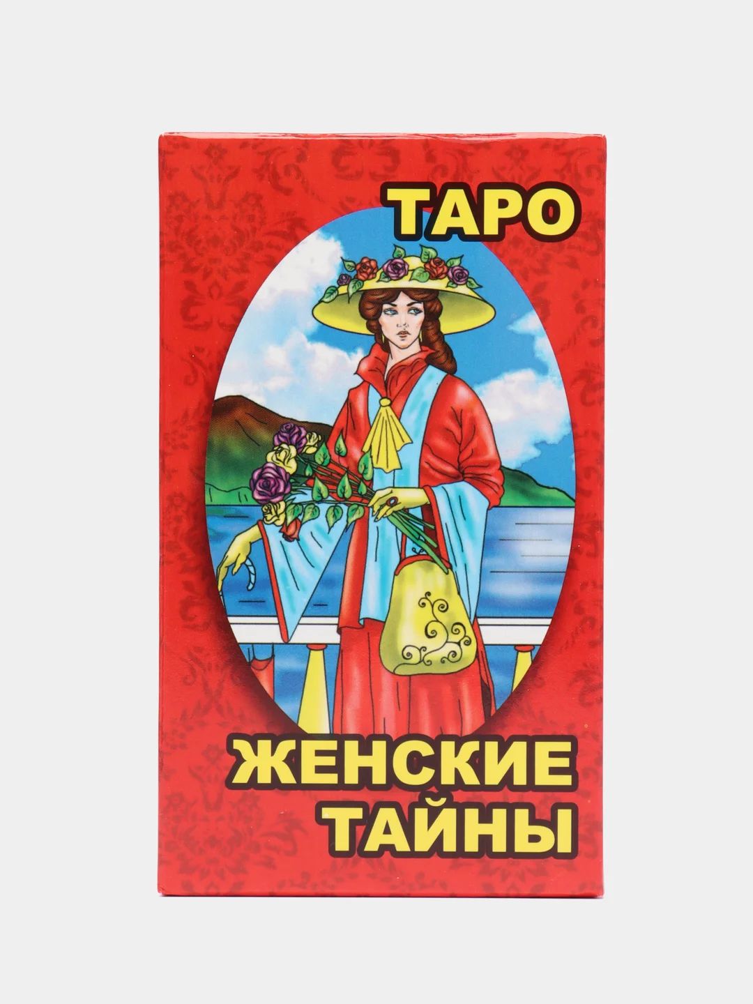 Алый карты Таро Уэйта, обучающая колода, 78 штук