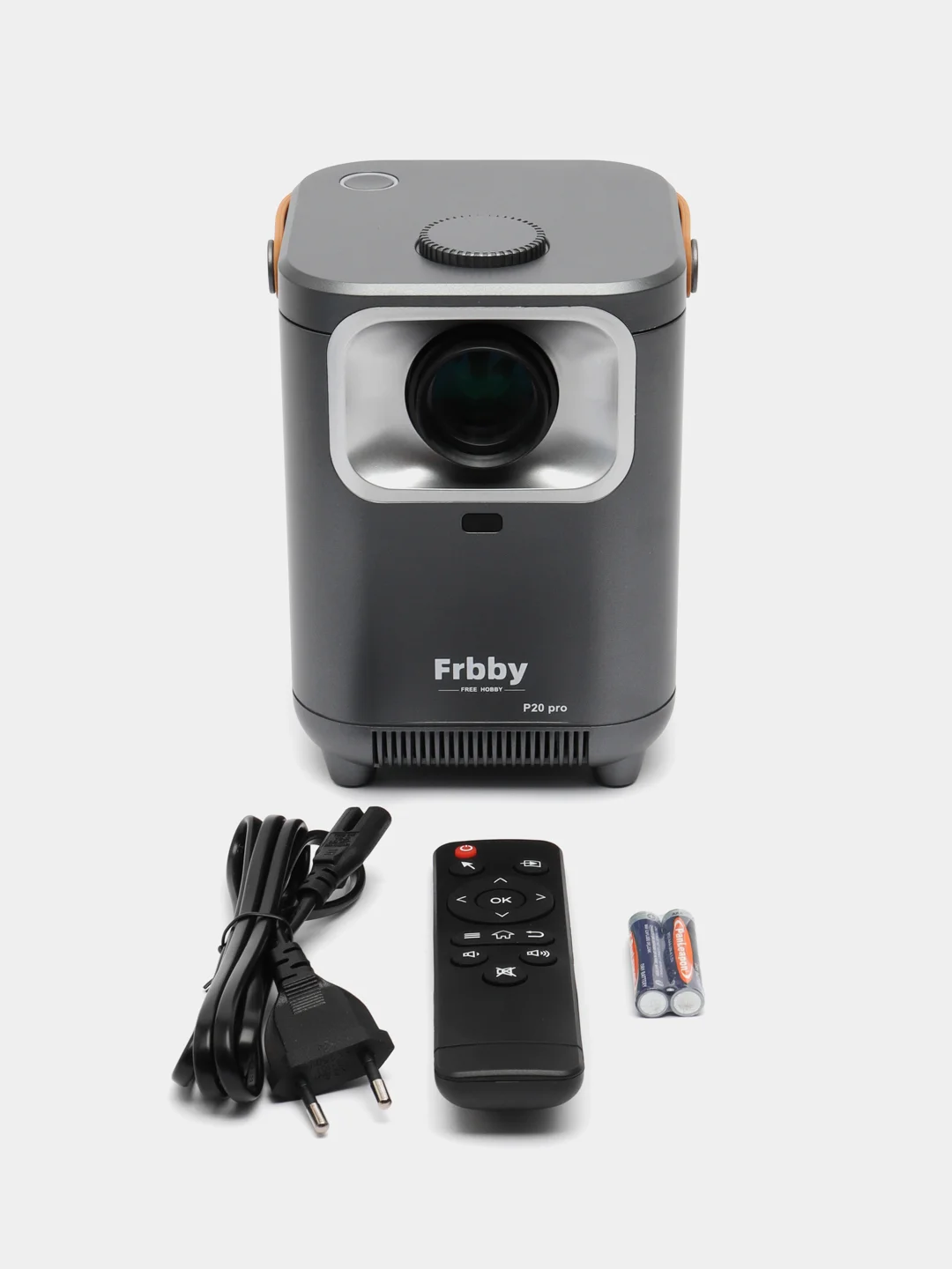 Серый проектор-домашний кинотеатр Frbby P20 PRO c Wi Fi + Bluetooth , 1920x1080 4K HD Android TV