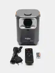 Серый проектор-домашний кинотеатр Frbby P20 PRO c Wi Fi + Bluetooth , 1920x1080 4K HD Android TV