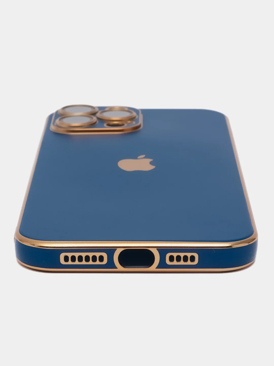Морской силиконовый матовый чехол для iPhone