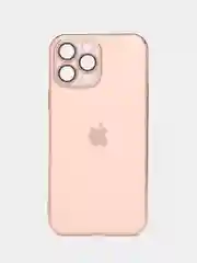 Пудровый силиконовый матовый чехол для iPhone