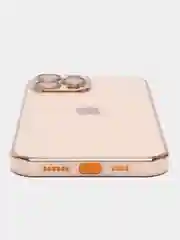 Пудровый силиконовый матовый чехол для iPhone