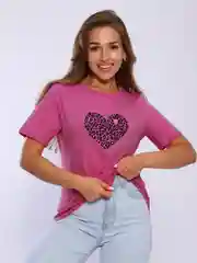 Фуксия футболка женская, большие размеры