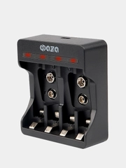 Зарядное устройство ФАZА B-55USB для аккумуляторных батареек AA, AAA, крона
