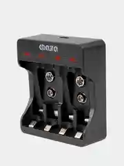 Зарядное устройство ФАZА B-55USB для аккумуляторных батареек AA, AAA, крона