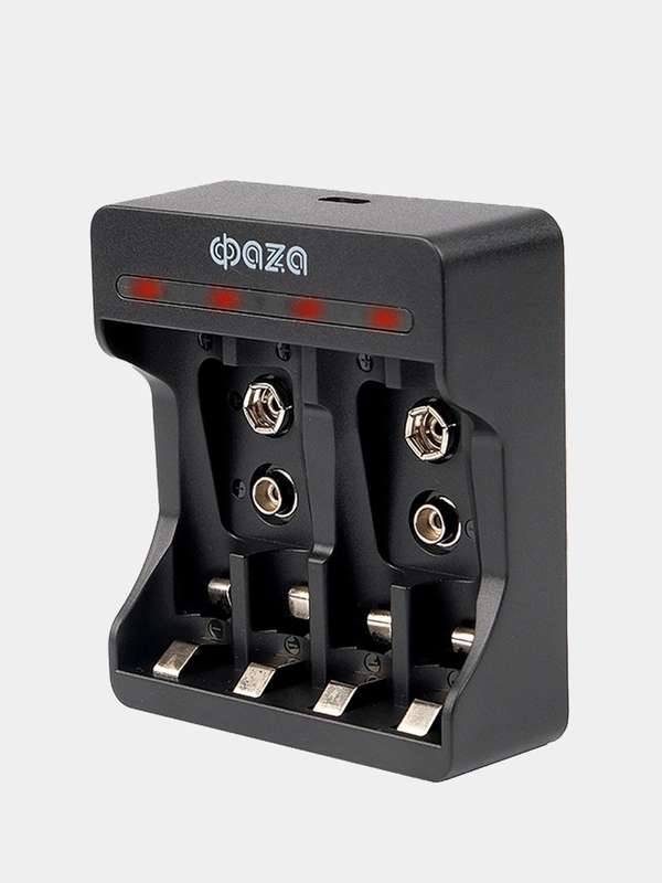 Зарядное устройство ФАZА B-55USB для аккумуляторных батареек AA, AAA, крона