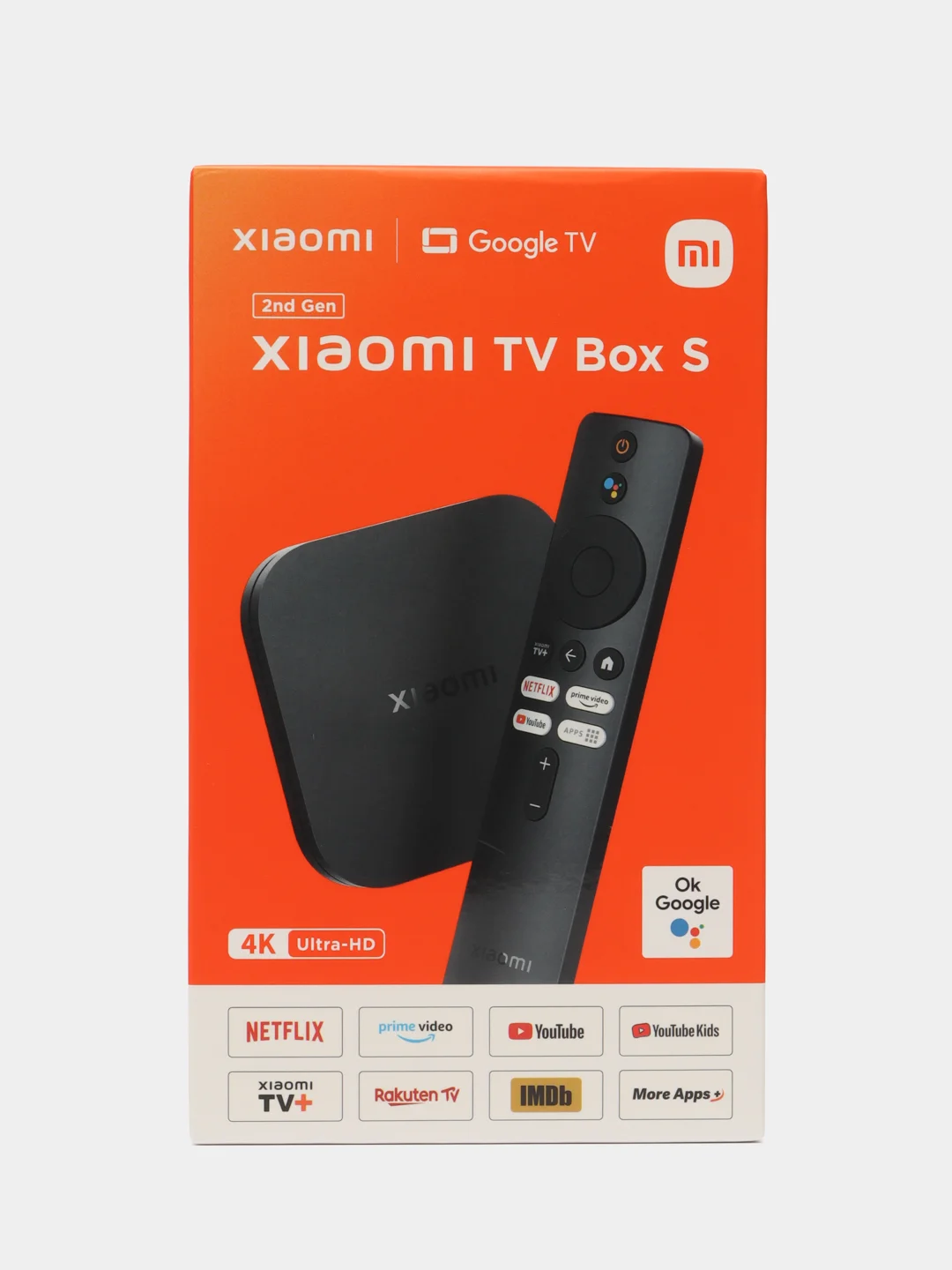 Медиаплеер Xiaomi Mi TV Box S 2nd Gen (MDZ-28-AA) EU
