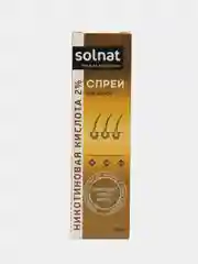 Solnat спрей для волос никотиновая кислота 2% 100 мл