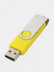 Желтый usb флеш-накопитель 8 ГБ, красный, желтый, синий / флешка USB