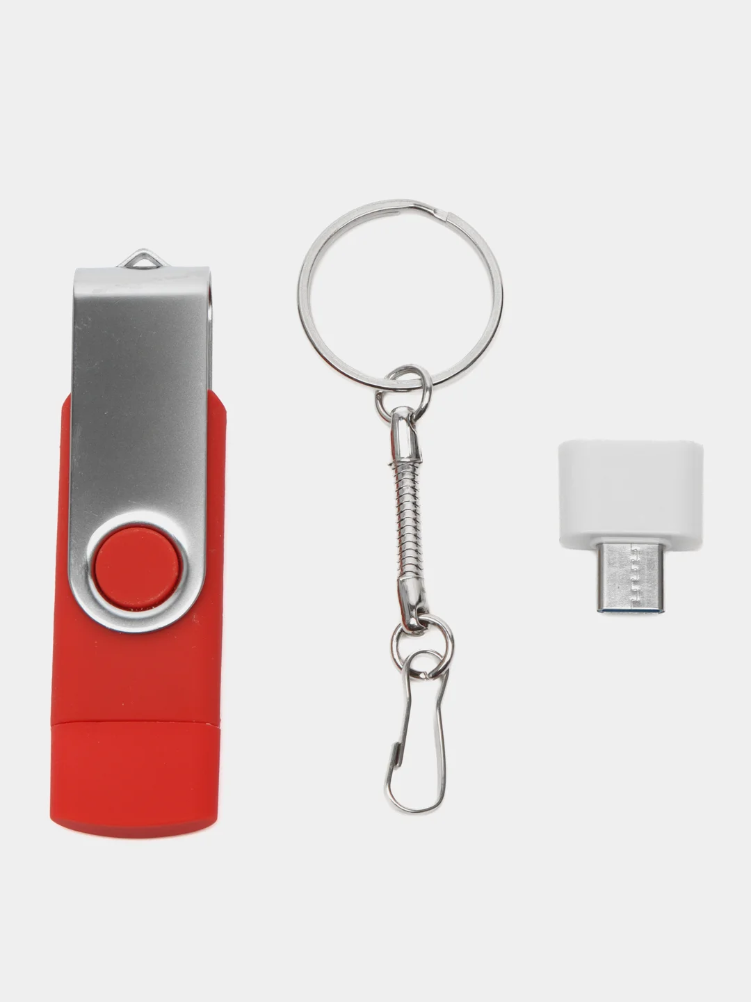Красный usb флеш-накопитель 8 ГБ, красный, желтый, синий / флешка USB