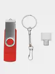 Красный usb флеш-накопитель 8 ГБ, красный, желтый, синий / флешка USB