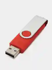 Красный usb флеш-накопитель 8 ГБ, красный, желтый, синий / флешка USB