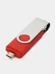 Красный usb флеш-накопитель 8 ГБ, красный, желтый, синий / флешка USB
