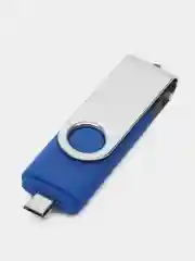 Синий usb флеш-накопитель 8 ГБ, красный, желтый, синий / флешка USB