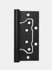 Черный петля накладная VETTORE FLUSH 100*75*2,5мм. в черном матовом цвете (MBP) для дверей