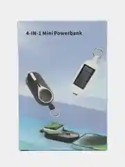 Розовый внешний аккумулятор, мини повербанк для телефона и часов Type-C
