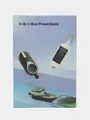 Белый внешний аккумулятор, мини повербанк для телефона и часов на базе Apple