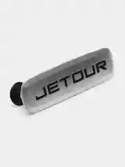 Комплект шильдиков пластиковых с эмблемой авто "Jetour" и 4 креплениями (Пара)