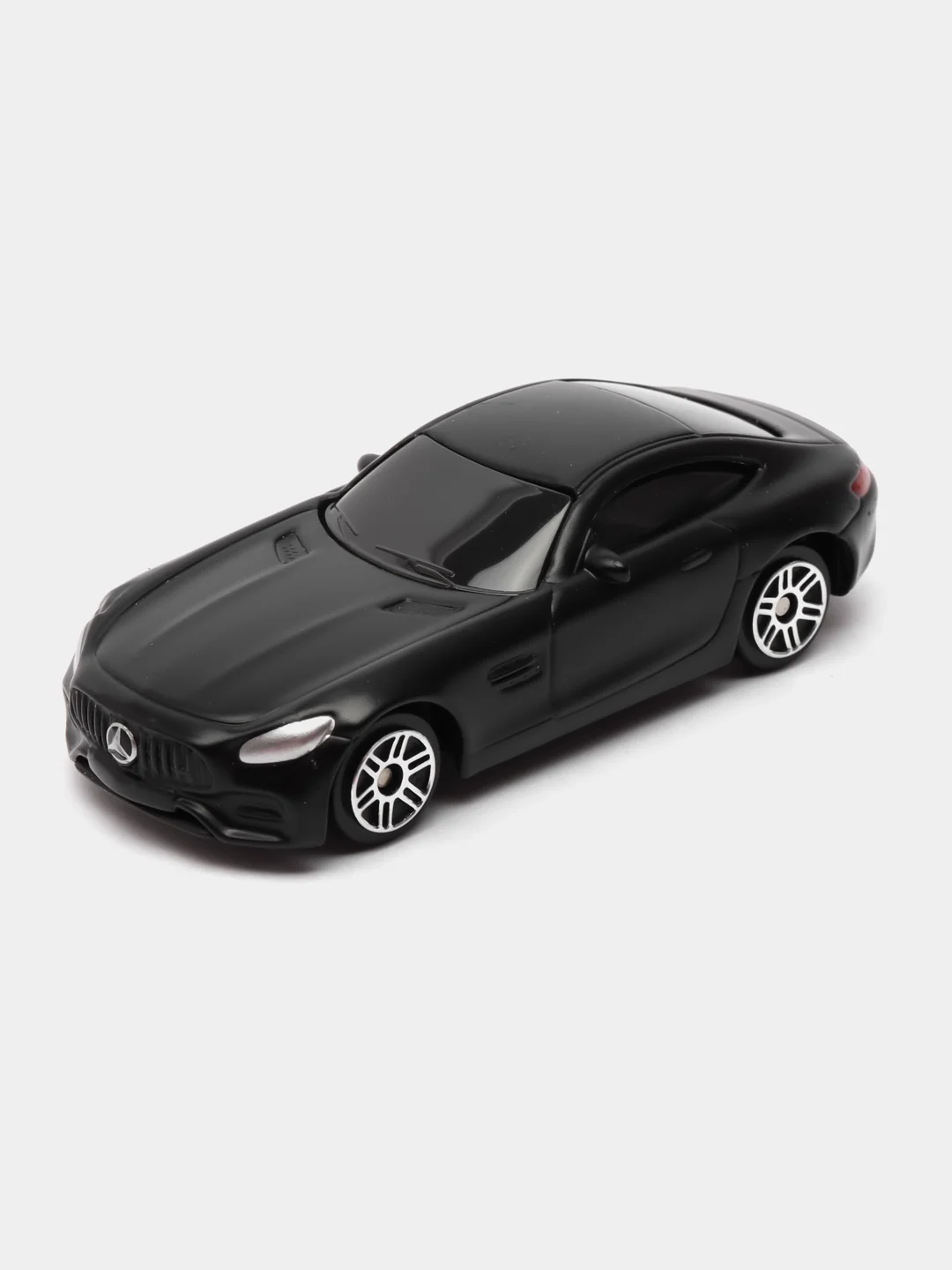 Машина металлическая MERCEDES-AMG GT S, 1:64, цвет чёрный матовый