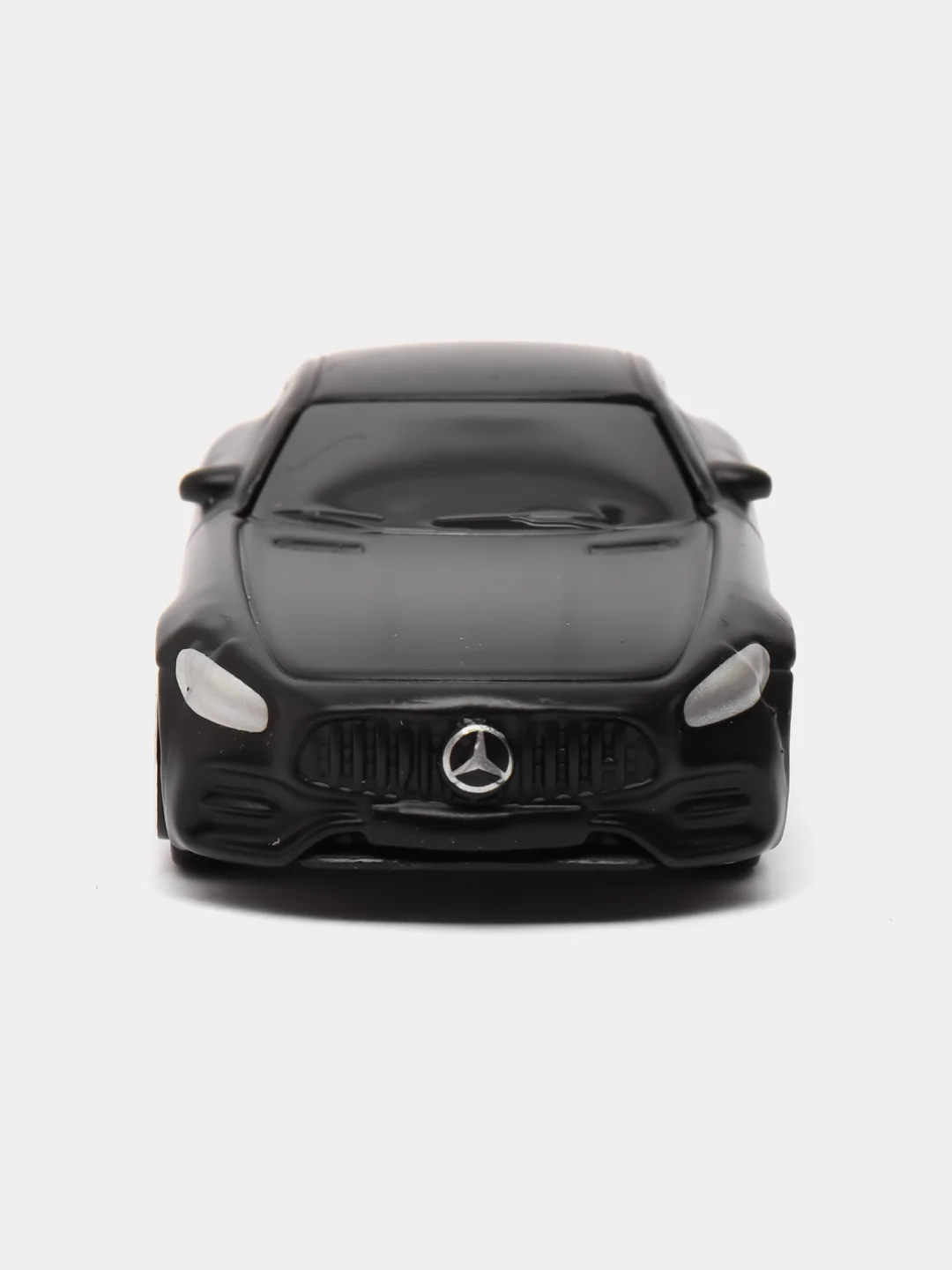 Машина металлическая MERCEDES-AMG GT S, 1:64, цвет чёрный матовый
