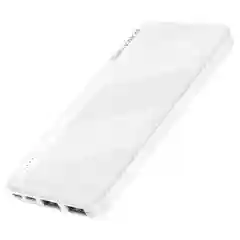 Белый внешний аккумулятор Borofone 10000 мАч Powerbank