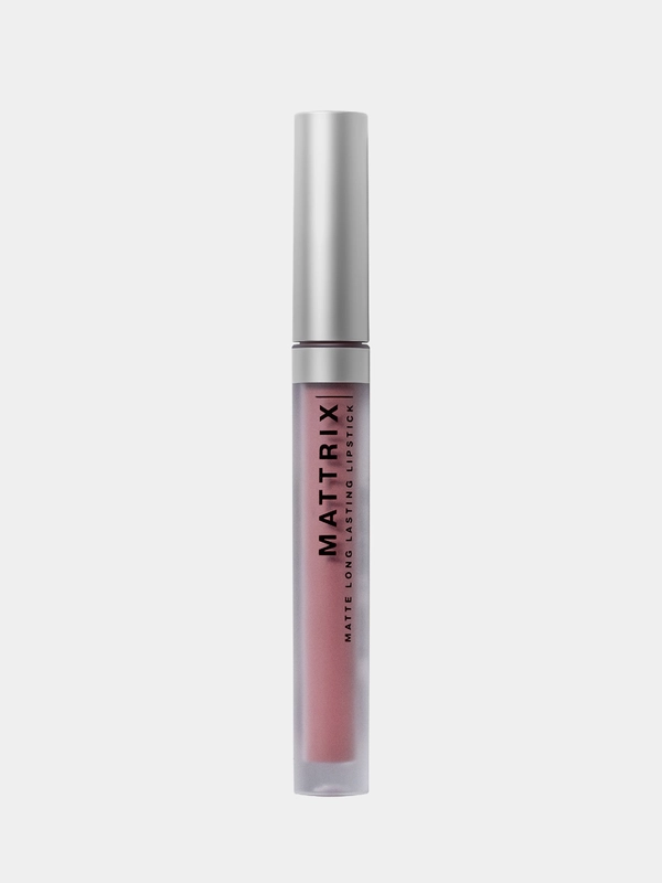 Жидкая матовая помада Influence Beauty MATTRIX, стойкая, тон 03, сливово-серый, 1,8 мл