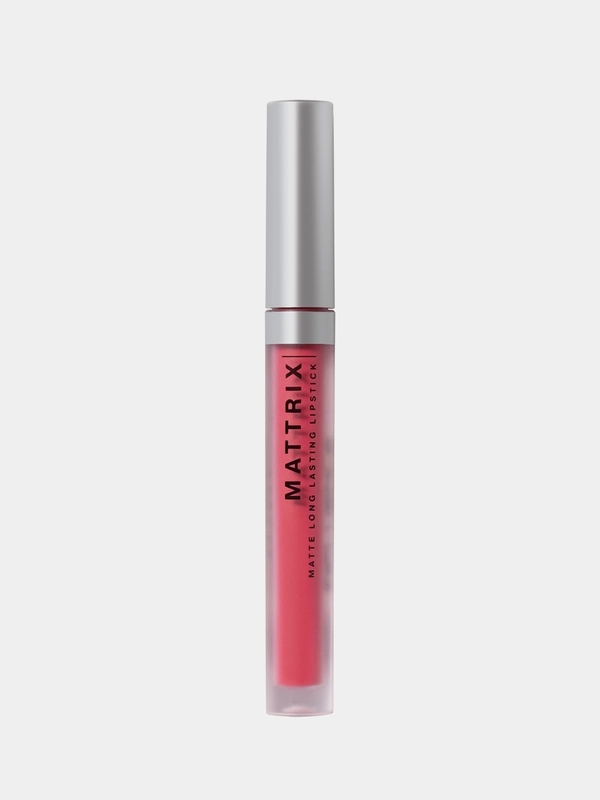 Жидкая матовая помада Influence Beauty MATTRIX, тон 04, яркий кораллово-розовый, 1,8 мл